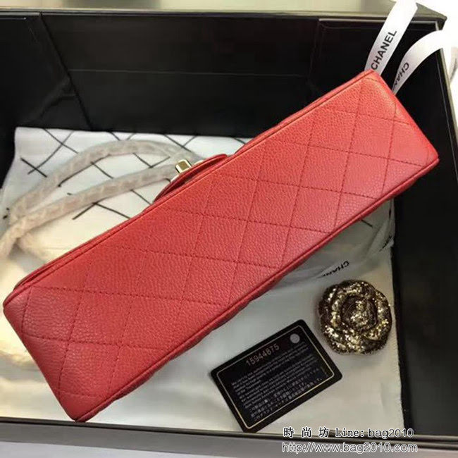 香奈兒CHANEL 升級版A1112全新經典小羊皮金銀鏈條單肩斜挎包 DSC1745